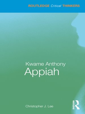 cover image of Kwame Anthony Appiah
